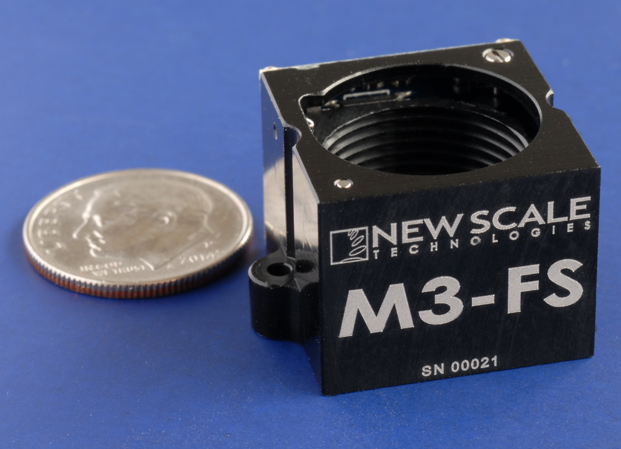 New Scale Technologies' mini all-in-one focus module has improved tilt, accuracy and dynamic stability for high-performance embedded camera systems